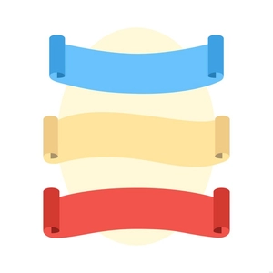 Banner Scroll Illustration