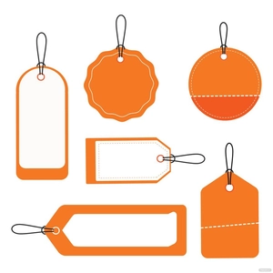 Label Tag Vector