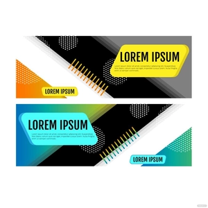 Advertising Banner Vector