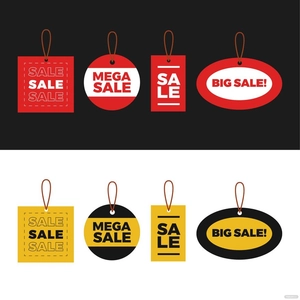 Sale Label Vector