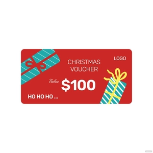 Christmas Coupon Vector