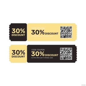 Dotted Coupon Line Vector