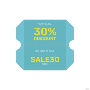 Coupon Code Vector