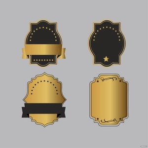 Elegant Label Vector