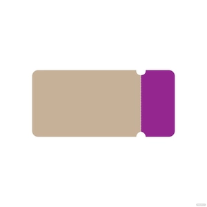 Blank Coupon Vector