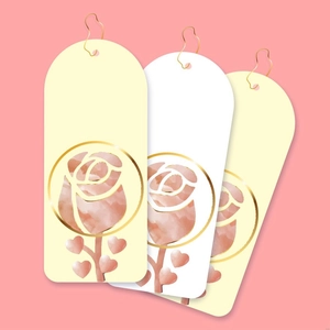 Watercolor Bookmark Illustration