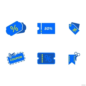 Coupon Icon Vector