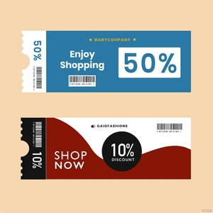 Store Coupon Vector