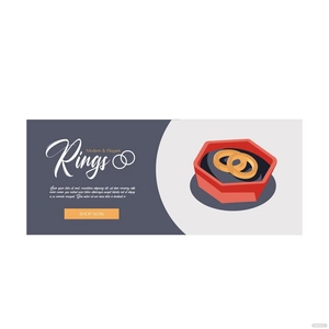 Jewelry Banner Vector
