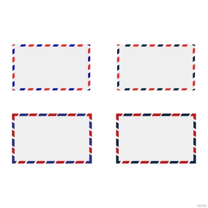 Envelope Border Vector