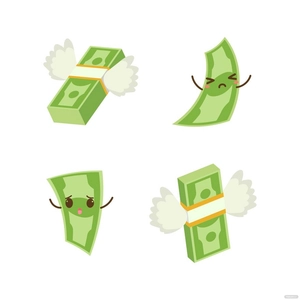 Money Emoji Vector