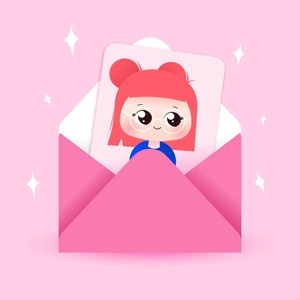 Cute Envelope Illustration