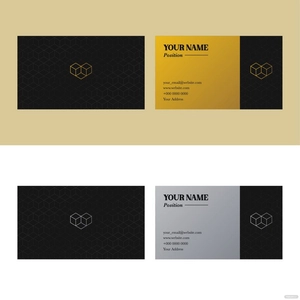 Luxury Business Card Vector