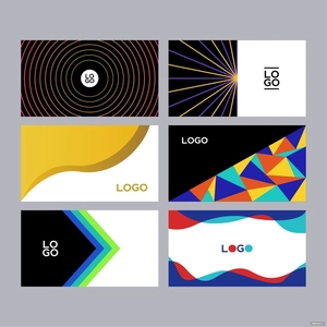 Business Card Background Vector