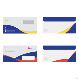 Letterhead Envelope Vector