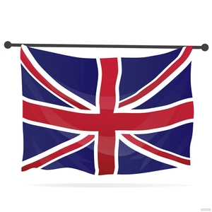 Transparent United Kingdom Flag Vector
