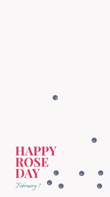 Free Happy Rose Day Snapchat Geofilter Template to Edit Online