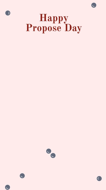 Free Happy Propose Day Snapchat Geofilter Template to Edit Online