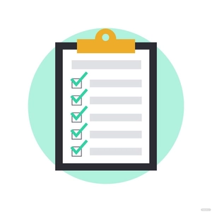 Complete Check Mark Vector
