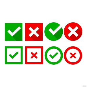 Modern Check Mark Vector