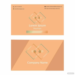 Creative Business Card Vector