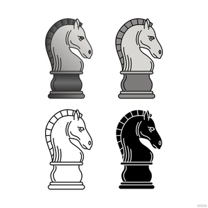 Chess Horse Vector