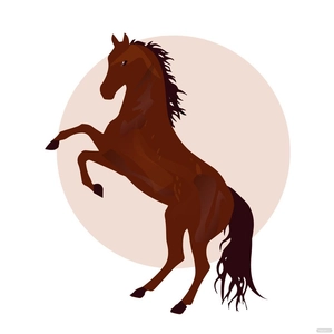 Bucking Horse Vector
