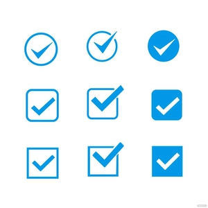 Checkmark Icon Vector