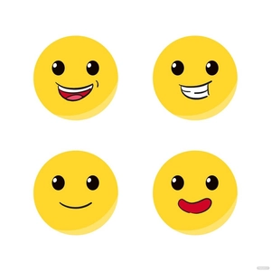 Cartoon Smiley Vector