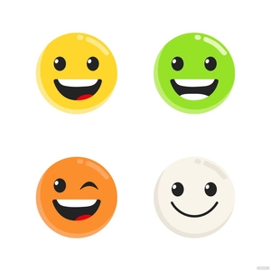 Smiley Ball Vector