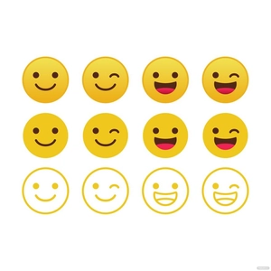 Yellow Smiley Vector
