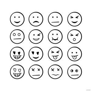 Doodle Smiley Vector