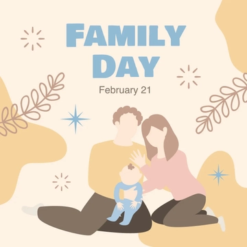 Free Family Day Instagram Post Template to Edit Online