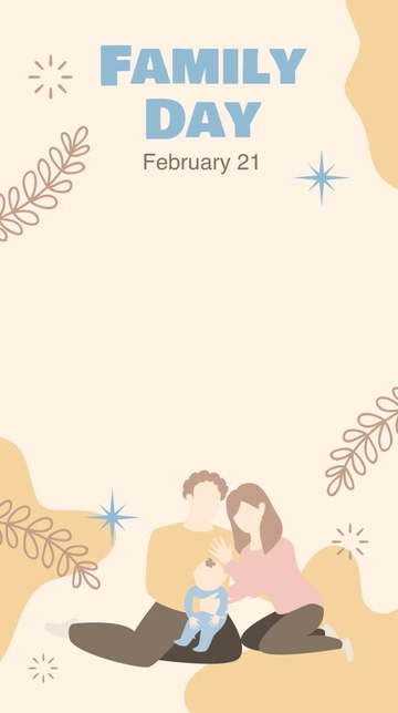 Free Family Day Snapchat Geofilter Template to Edit Online