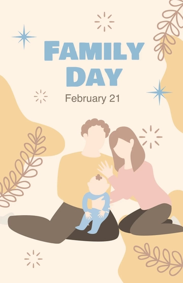 Free Family Day Poster Template to Edit Online