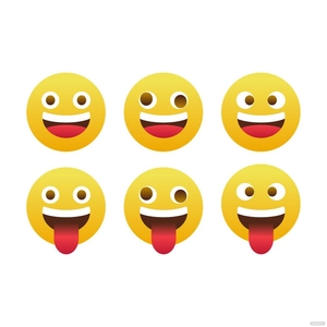 Crazy Smiley Vector