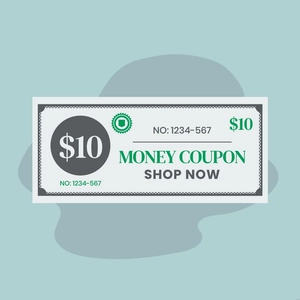 Money Coupon Illustration