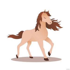 Elegant Horse Vector