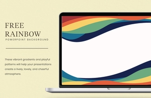 Rainbow Powerpoint Background