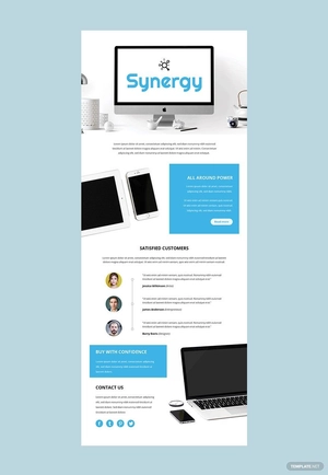 Product Email Newsletter Template