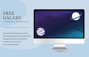 Galaxy Powerpoint Background