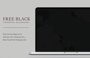 Black Powerpoint Background