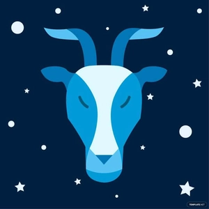 Simple Capricorn Vector