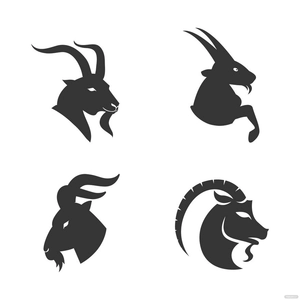 Capricorn Icon Vector