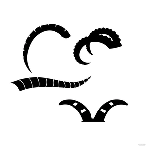 Capricorn Horn Vector