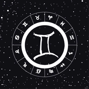 Gemini Sign Vector
