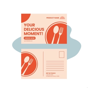 Product Postcard Illustration