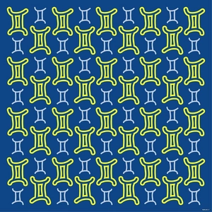 Gemini Pattern Vector