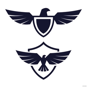 Eagle Shield Vector