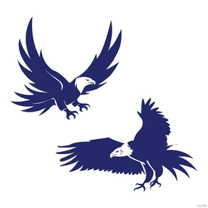 Simple Eagle Vector